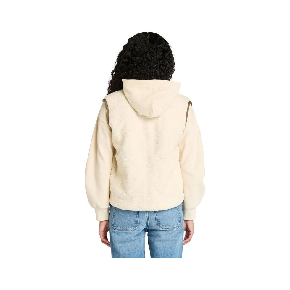 Sherpa Fleece Vest Kadın Ceket