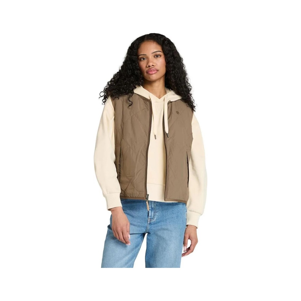 Sherpa Fleece Vest Kadın Ceket