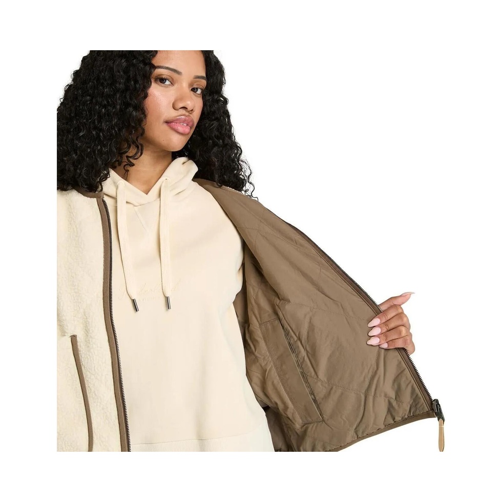 Sherpa Fleece Vest Kadın Ceket