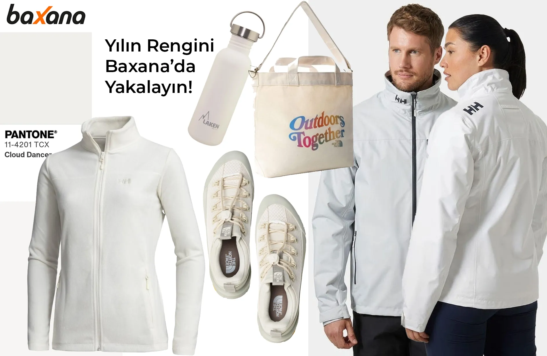 Cloud Dancer Yılın Rengi ile Outdoor Ürün Önerileri