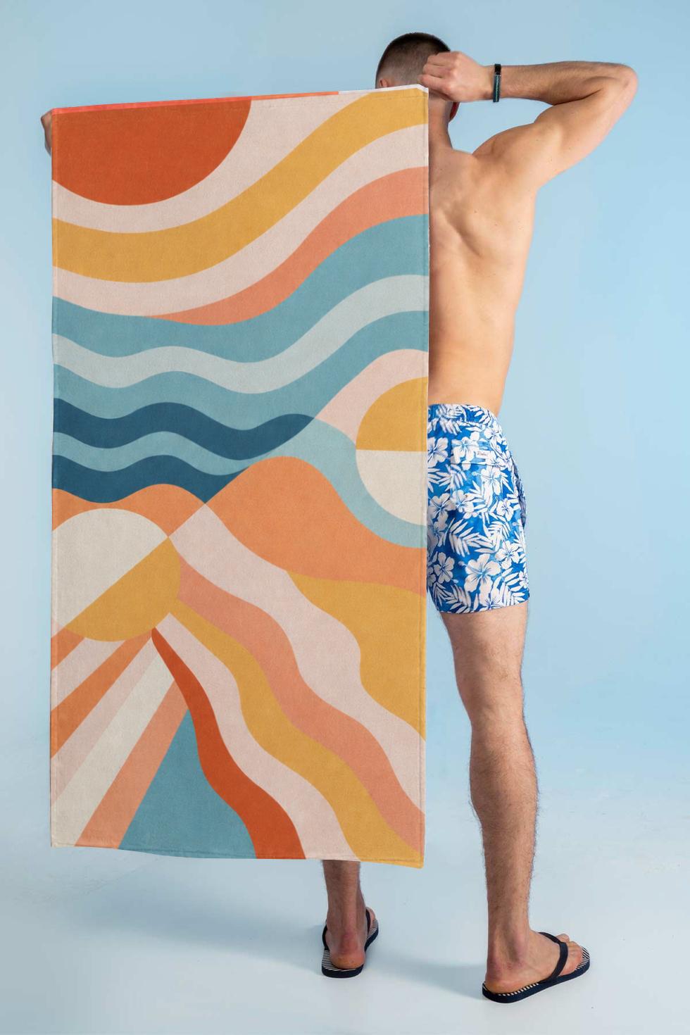 Yaz Güneşi Plaj Havlusu 75x150cm